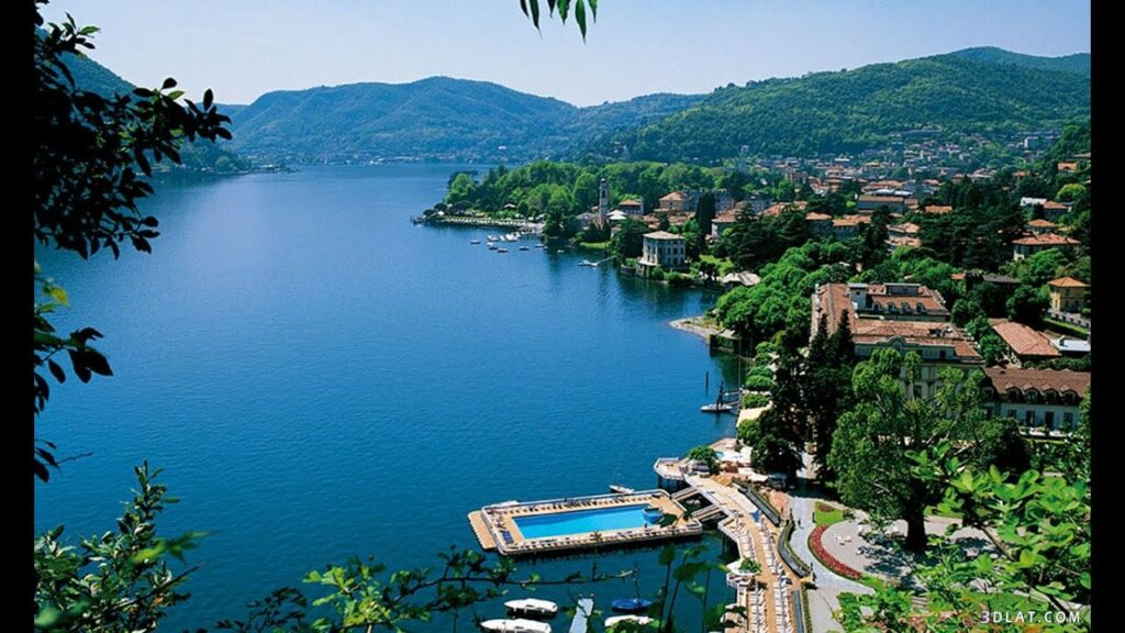 بحيرة كومو من الأماكن السياحيه القريبه من ميلانو 
