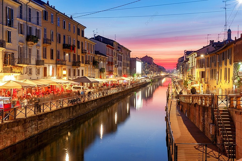 قناة نافيجليو جراندي من أبرز معالم السياحية في ميلان